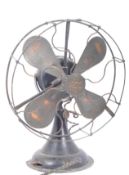 EARLY 20TH CENTURY 1930s COPPER & METAL G.E.C. MAGNET DESK FAN
