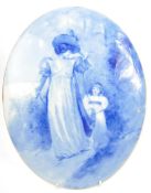 ROYAL DOULTON BURSLEM FLOW WARE WALL PLATE