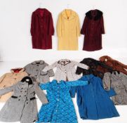 VINTAGE WOMEN'S FASHION COLLECTION OF HANDMADE COATS