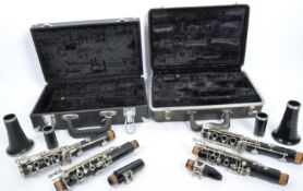 VINTAGE AMERICAN BUESCHER 'ARISTOCRAT' CLARINET T/W ANOTHER