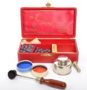 THE GEORGIAN SEALING SET - SCOTTISH THISTLE & GRIFFIN WAX SEAL KIT