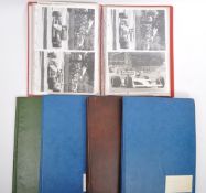 FORMULA ONE RACING - X4 VINTAGE PHOTOGRAPH ALBUMS