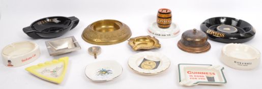 A COLLECTION OF VINTAGE ADVERTISING PROMOTIONAL ASHTRAYS