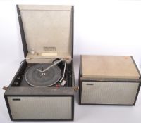 HACKER - PORTABLE RECORD PLAYER AND MATCHING SPEAKER