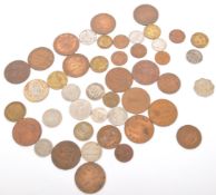 COLLECTION OF 19TH CENTURY & LATER FOREIGN WORLD CURRENCY