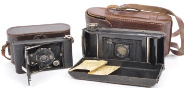 TWO ZEISS IKON JCARETTE VINTAGE 1930S CAMERAS