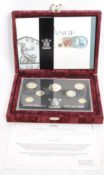 1996 SILVER ANNIVERSARY 925 SILVER COIN SET