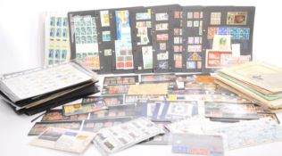 COLLECTION OF LATE 19TH TO EARLY 20TH CENTURY POSTAGE STAMPS