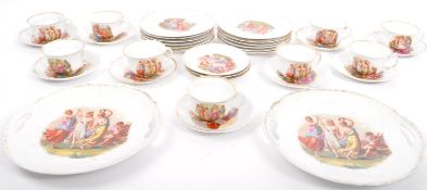 1940S BEYER & BOCH BONE CHINA TEA SERVICE