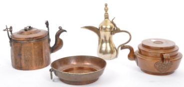 COLLECTION 19TH CENTURY COPPER - AFGHAN - INDIAN - MOROCCAN
