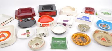 A COLLECTION OF CERAMIC ADVERTISING & PROMOTIONAL ASHTRAYS