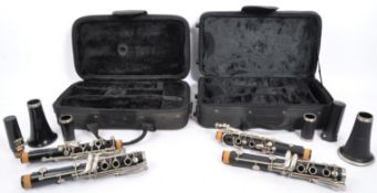 SELMER 'BUNDY' & LINDO CLARINETS IN HARD CASES