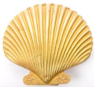 W. AVERY & SONS - VICTORIAN BRAS NEEDLE CASE - SCALLOP SHELL