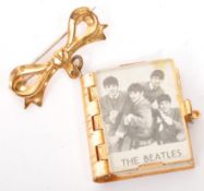 VINTAGE 20TH CENTURY THE BEATLES PIN BADGE BROOCH