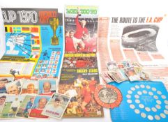 COLLECTION OF VINTAGE 1970S FOOTBALL EPHEMERA