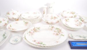 WEDGWOOD APPLE BLOSSOM BONE CHINA DINNER SERVICE