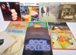COLLECTION OF VINYL RECORDS - KINKS ELTON JOHN LEONARD COHEN