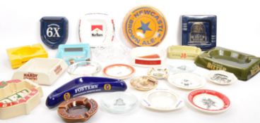 A COLLECTION OF VINTAGE ADVERTISING PROMOTIONAL ASHTRAYS