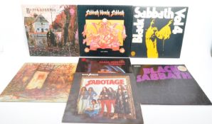 BLACK SABBATH - COLLECTION OF VINYL RECORDS - HEAVY METAL
