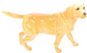 ROYAL DOULTON - CHINA PORCELAIN FIGURE OF A LABRADOR DOG
