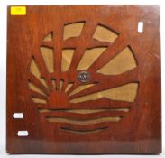 1930S ART DECO ERA SUNBURST SPEAKER