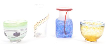 KOSTA BODA - B VALLIEN - ART GLASS - RAINBOW - GALAXY