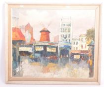 HENRI DU BOIS (FRENCH) - 20TH CENTURY ORIGINAL OIL ON CANVAS