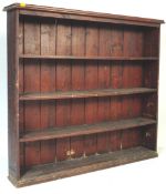 19TH CENTURY VICTORIAN PINE BOOKSHELF
