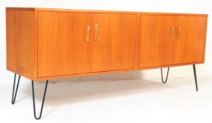 MID CENTURY G PLAN TEAK SIDEBOARD ON HAIRPIN SUPPORTS