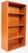 A RETRO MID CENTURY 60S DANISH POUL HUNDEVAD BOOKCASE