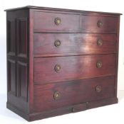 EARLY 20TH CENTURY 1920S MAHOGANY CHEST OF DRAWERS