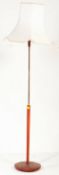 RETRO VINTAGE MID 20TH CENTURY TEAK WOOD STANDING LAMP