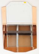 20TH CENTURY ART DECO STYLE WALL MIRROR