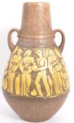 VINTAGE WEST GERMAN CERAMIC GREEK MUSES AMPHORA VASE
