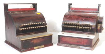 PAIR OF VINTAGE MID 20TH CENTURY SHOP TILLS