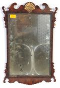 EARLY 20TH CENTURY EDWARDIAN INLAID WALL MIRROR