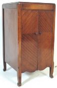 VINTAGE 20TH CENTURY MAHOGANY RECORD CABINET