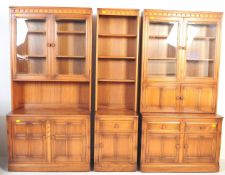 VINTAGE ERCOL OLD COLONIAL PATTERN MODULAR DRESSER