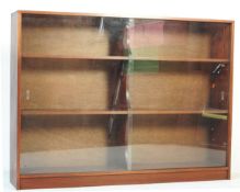 RETRO VINTAGE MID 20TH CENTURY MAHOGANY LAWYERS BOOKCASE