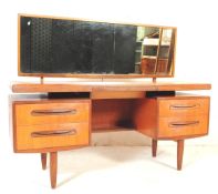 A VINTAGE TEAK G-PLAN FRESCO DRESSING TABLE BY VICTOR B WILKINS
