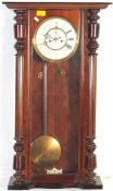 A 19TH CENTURY VICTORIAN GUSTAV BECKER VIENNA REGULATOR