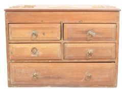 EARLY 20TH CENTURY CAMPAIGN STYLE ENGINEERS BOX