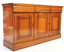 VINTAGE 20TH CENTURY REGENCY REVIVAL SIDEBOARD CREDENZA