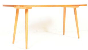 BRITISH MODERN DESIGN - TEAK WOOD LONG JOHN COFFEE TABLE