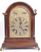EARLY 20TH CENTURY ALDRED & SONS BRACKET CLOCK