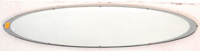 BRITISH MODERN DESIGN - MID CENTURY SPACE AGE WALL MIRROR