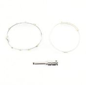 GOLD & SILVER BABY BANGLE BRACELETS