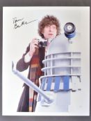 DOCTOR WHO - TOM BAKER - FOURTH DOCTOR - AUTOGRAPHED 8X10