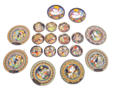 BJORN WIINBLAD FOR ROSENTHAL - WEIHNACHTSTELLER PLATES