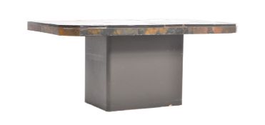 ATTRIBUTED TO PAUL KINGMA - TABLEAUX - SLATE COFFEE TABLE